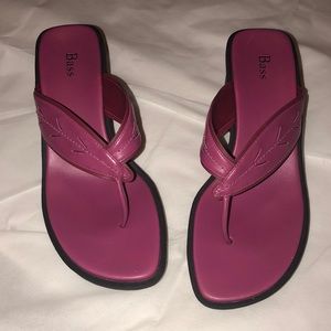 Pink Platform Flip Flops